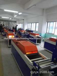 New Fully Automatic Monochrome Screen Printing Machine for Clothing Apparel with 490x280 Print Area and 1 Color