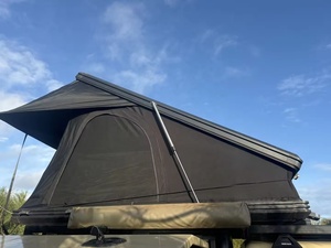 Factory Price Light Weight Rooftop Tent Aluminum Camping Car Roof Tent Campervan Hard Shell Roof Top Tent for Car - Product Image 5