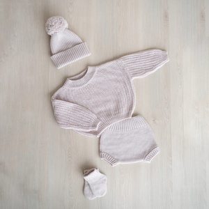 Nieuwe collectie unisex baby truisetje schattig baby meisjes vest gebreid trui wol katoen lente herfst winter met - Product Image 2