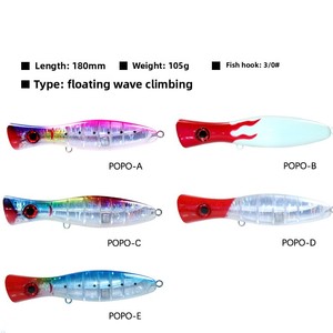 <span class=keywords><strong>Esca</strong></span> Artificiale Popper Rotonda da 180mm 98g, <span class=keywords><strong>Esca</strong></span> Dura da Superficie <span class=keywords><strong>per</strong></span> Acque Salate con Grande Splash <span class=keywords><strong>per</strong></span> Tonno Coda Gialla - Product Image 4