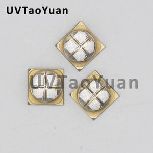 10 Wát công suất cao smd6868 6565 4chip 365nm 385nm 395nm 405nm <span class=keywords><strong>UV</strong></span> <span class=keywords><strong>LED</strong></span> Diode mạnh mẽ tia cực tím <span class=keywords><strong>LED</strong></span> <span class=keywords><strong>UV</strong></span> chữa hạt cho chữa <span class=keywords><strong>LED</strong></span> - Product Image 1