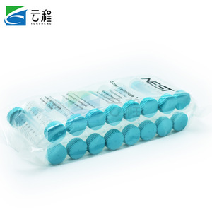Tube à centrifuger conique de 50 ml avec bouchon à vis, sans enzyme, sans pyrogène, jetable, avec film de base - Product Image 2