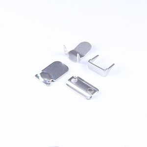 Juego de 4 piezas de ganchos metálicos sin níquel para pantalones, cierre de cintura para pantalones, accesorios de costura OEM ODM - Product Image 1