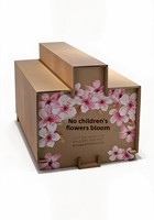 Présentoirs en Carton Ondulé Écologiques – Fixations Modernes Style Minimaliste – Installation Modulaire – Accessoires de Centre Commercial – Nid d'Abeille
