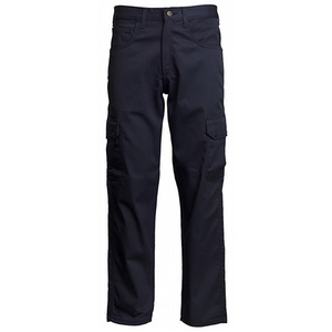 Pantal n De Trabajo Pantalones personalizados Pantalones DE TRABAJO reflectantes negros para hombres Pantalones DE TRABAJO elásticos industriales de trabajo de carga para hombres - Product Image 2