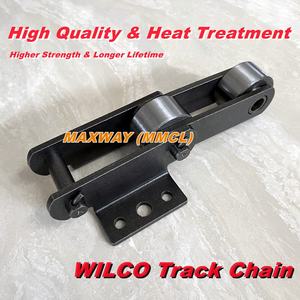 Maglie di catena trattate termicamente in lega di titanio MAXWAY MMCL lega 40Cr per pontone di escavatore anfibio WILCO (Buggy di palude) - Product Image 2