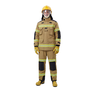 Equipo <span class=keywords><strong>de</strong></span> <span class=keywords><strong>Bombero</strong></span> EN469, Uniforme <span class=keywords><strong>de</strong></span> <span class=keywords><strong>Bombero</strong></span>, Aramida/Certificado ISO Categoría 4, <span class=keywords><strong>Traje</strong></span> <span class=keywords><strong>de</strong></span> <span class=keywords><strong>Bombero</strong></span> <span class=keywords><strong>de</strong></span> 3 kg - Product Image 2