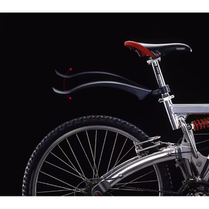 Juego de Guardabarros para Bicicleta de Montaña Sunnywheel SW-654FR con Suspensión Completa, Diseño de Fácil Montaje sin Herramientas, Compatible con Ruedas de 24-26 Pulgadas - Product Image 5