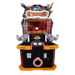 Machine de jeu d'arcade de tir de précision multijoueur avec pistolets lumineux et effets sonores réalistes HD - Product Image 5