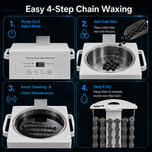 Large volume wax machine Quick-heating bicycle wax Home and outdoor wax Bicycle chain wax <b>heater</b> - Product Image 5