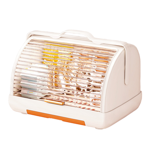 Caja de almacenamiento moderna para biberones, drenaje a prueba de polvo, Material PP, vajilla, estante de secado de alimentos suplementario, almacenamiento exclusivo de inyección - Product Image 1