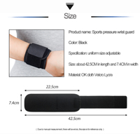 Nouvelle attelle de poignet respirante en néoprène pour la musculation et le fitness avec sangle de protection sportive