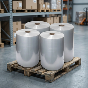 Film étirable jumbo écologique PiOluklu LDPE, film d'emballage pour palettes, épaisseur et largeur personnalisées, vente en gros, export - Product Image 4