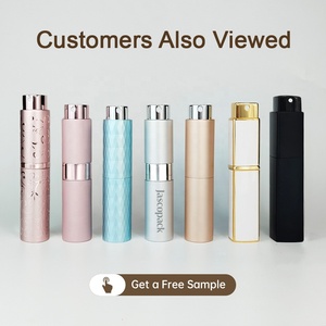 Atomizador de Perfume Recargable y Portátil de Aluminio de 8 ml, Botella Pulverizadora de Metal Giratoria Redonda de 5 ml y 10 ml, Listo para Enviar - Product Image 6