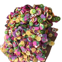 500g Fruit Ananas Limoen Plakjes Polymeer Klei Hagelslag voor Ambachten Maken DIY Vulling Nail Art Decor Accessoires 5mm 10mm