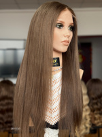 Perruque Lace Front SHY 13x5 en Cheveux Humains, Raie Libre, Dentelle HD, Aspect Naturel, Vente en Gros