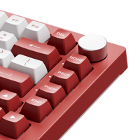 AKKO Chicago 5075B Plus Clavier de jeu mécanique Tri-mode 75% rétro-éclairé à LED RGB avec bouton rotatif