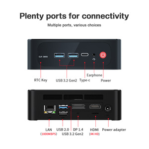 <span class=keywords><strong>Beelink</strong></span> <span class=keywords><strong>SER</strong></span> 5500U Mini Pc AMD Ryzen 16G + 500G Micro Mini Pc Portable avec Double Port HD MI - Product Image 6