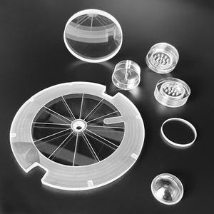 OEM حجم ثقوب مستديرة شفافة ألواح زجاجية شفافة مستديرة تنصهر السيليكا الكوارتز - Product Image 6