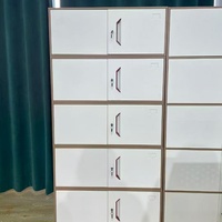 Casier en acier commercial avec serrure à clé, armoire de rangement démontable pour bureau, salle de sport, école, supermarché, entrepôt