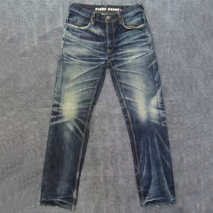Lotfeel OEM Moda al por Mayor Los Ángeles Vaqueros de Mezclilla Japonesa Selvedge Vintage Lavados y Desgastados de Alta Calidad Personalizados 064 - Product Image 1