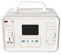 Batterie lithium-ion Petit stockage d'énergie Système de stockage d'énergie extérieur 700W centrale électrique portable
