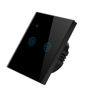 Tuya <span class=keywords><strong>Smart</strong></span> EU Standard <span class=keywords><strong>Smart</strong></span> Life <span class=keywords><strong>3</strong></span> <span class=keywords><strong>Gang</strong></span> Preto Branco Ouro Luz Interruptor de Parede Wifi Funciona com o Google Home Alexa IFTTT - Product Image 2