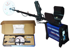Détecteur de métaux portatif original GDX8000 DD Coil, certifié ROHS, modèle plus récent que le <span class=keywords><strong>GFX7000</strong></span>, meilleur détecteur d'or, noir/bleu - Product Image 5
