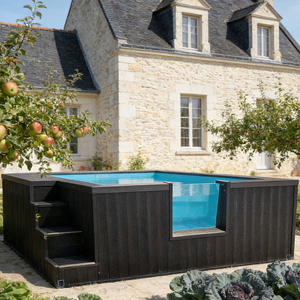 Piscines pour enfants en fibre de verre, piscines préfabriquées hors sol, piscines en fibre de verre, piscines conteneurs - Product Image 2