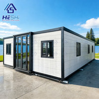 Venta al por mayor de casas contenedor prefabricadas y expandibles de 40 y 20 pies, con 1, 2, 3, 4 o 5 dormitorios, baño plegable, casa modular, tipo Granny Flat