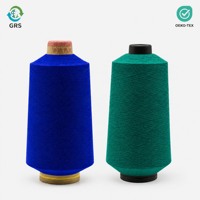 Fil élastique en nylon 6 à haute élasticité 140D, teint en bobine, pour chaussettes, rubans et tricot à la main