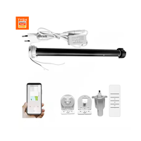 TYSH Mini Control Remoto Moderno por Voz Google Alexa Tuya WiFi para Abreventanas y Cortinas Inteligentes 25, Tubo Motorizado para Decoración del Hogar
