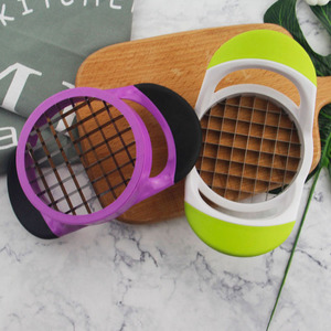 Meilleure vente d'ustensiles de cuisine ergonomiques à poignée souple Gadgets de cuisine de sécurité accessoire outil à friser les légumes coupe-frites - Product Image 5