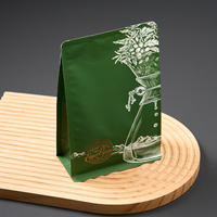 Papier kraft biodégradable avec logo en relief pour les sachets à soufflet latéral pour noix du Brésil