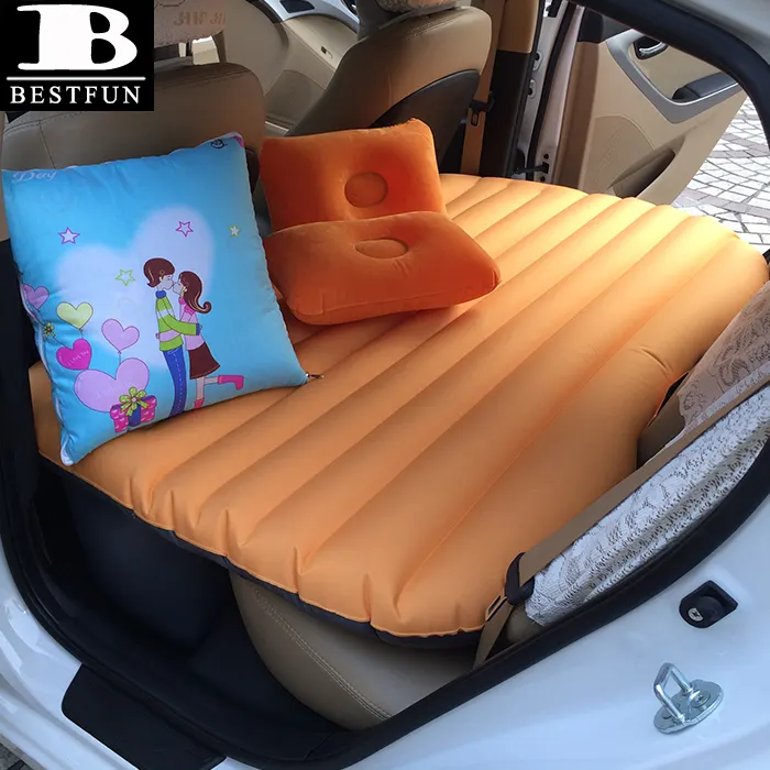 Gonfiabile letto auto backseat materassino da campeggio all'aperto campeggio materassino materasso da campeggio sedile cuscino adulto cuscino del sedile auto