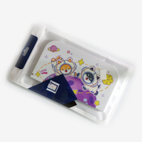Coque de protection rigide avec impression de dessins animés mignons pour Nintendo Switch 2, anti-rayures, coque de protection UOGO pour NS2, coque de protection pour station d'accueil