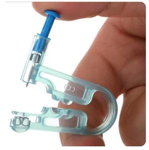 Kit de Pistola Perforadora de Orejas Desechable Azul, Set de Herramientas para Perforar Nariz y Orejas, Asepsia, Saludable y Seguro, con Pendientes, Artículos para el Hogar - Product Image 4
