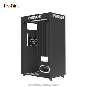 Cabine <span class=keywords><strong>photo</strong></span> automatique de style coréen rétro pour passeport en libre-service - Product Image 1