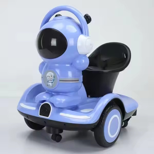 Modèle d'astronaute Véhicule électrique à pédales pour enfants 6V4 Vélo à bascule et voiture à glissière Jouet de charge pour enfants Batterie Vélo à 2 roues - Product Image 4