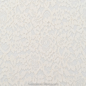 Gaun pernikahan bunga katun nilon renda Prancis terbaru kain rajutan ringan lembut nyaman warna dapat disesuaikan - Product Image 3