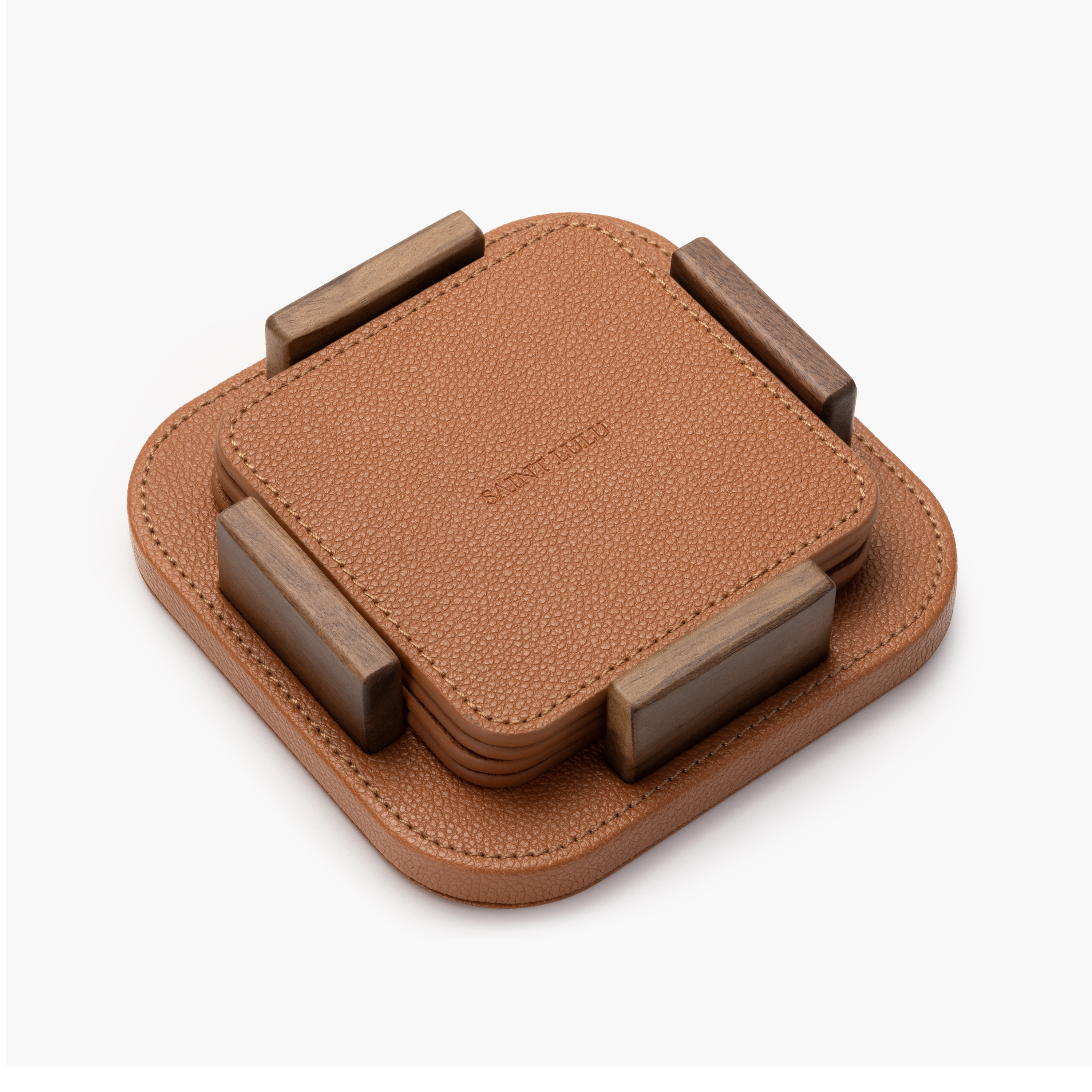 Base de rangement pour chocolats avec 5 sous-verres