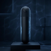 Mini vibromasseur à balle imperméable, silencieux, rechargeable par USB, avec 10 modes de vibration pour la masturbation féminine