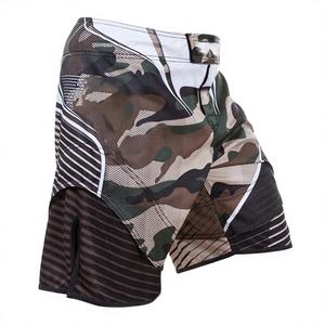 Pantalones Cortos de Compresión RISE para MMA y BJJ, sin Gi, con Logotipo Frontal, Transpirables, de Secado Rápido, Spandex/Poliéster, Ajuste Delgado, Venta al por Mayor - Product Image 3