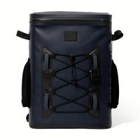 Mochila Nevera Aislada Personalizada de Doble Capa, Impermeable, Suave, con Capacidad para 52 Latas, Bolsa Nevera a Prueba de Fugas, Mochila para el Almuerzo, para Picnic