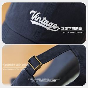 Casquette de baseball unisexe 100 % coton, style original, à calotte souple et profonde, directement de l'usine, pour toutes les saisons, idéale pour les grandes têtes - Product Image 4