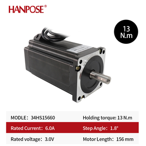 Hanpose <span class=keywords><strong>NEMA</strong></span> 34สเต็ปเปอร์มอเตอร์34HS15660 12N.M 6.0A สำหรับเครื่องตัดแรงบิดสูงมอเตอร์สเต็ปขนาดใหญ่<span class=keywords><strong>86</strong></span> <span class=keywords><strong>NEMA</strong></span> 34 - Product Image 2