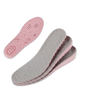 Semelles intérieures écologiques respirantes et confortables pour hommes, avec soutien de la voûte plantaire renforcé, massage complet de la paume, souples, élastiques et absorbant les chocs - Product Image 2