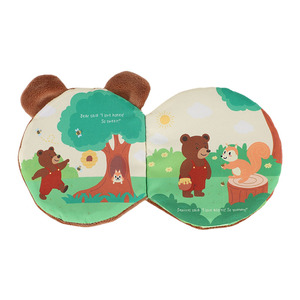 Libro <span class=keywords><strong>de</strong></span> <span class=keywords><strong>Tela</strong></span> Suave con Bordado <span class=keywords><strong>de</strong></span> Oso <span class=keywords><strong>de</strong></span> Peluche, Juguete Educativo <span class=keywords><strong>para</strong></span> Bebés <span class=keywords><strong>de</strong></span> <span class=keywords><strong>1</strong></span> a 3 Años - Product Image 4