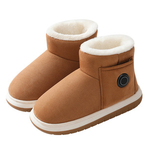Chaussures <span class=keywords><strong>chauffantes</strong></span> électriques intelligentes haut de gamme, infusées au graphène, contrôle de la température, rechargeables pour le confort intérieur et les trajets hivernaux - Product Image 1