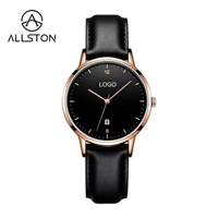 Montres personnalisées avec logo OEM, étanches, de qualité supérieure, pour hommes, bracelet simple personnalisé, design unique, luxe, acier, minimalisme, montre à quartz pour hommes